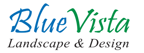Blue Vista Landscape & Design Logo